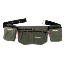 Ceinture porte outils en toile cirée