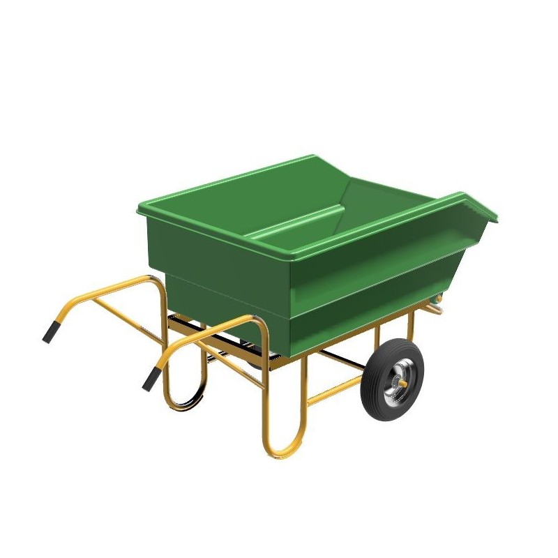 Chariot benne 450 litres