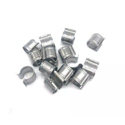10 clips inox pour serre