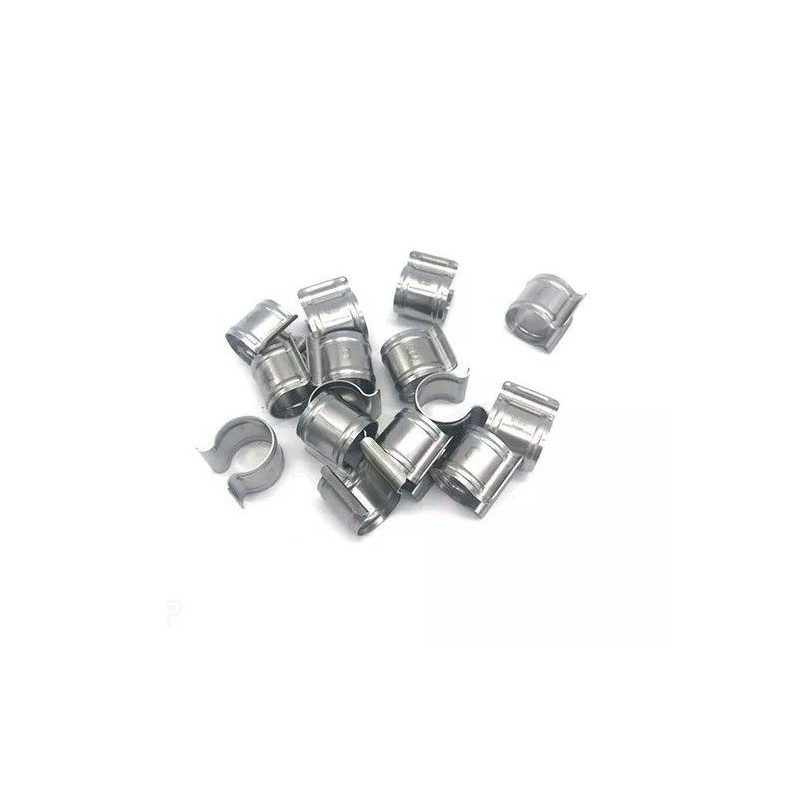 10 clips inox pour serre