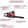 Tronçonneuse sans fil 2x18V