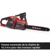 Tronçonneuse sans fil 2x18V