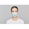 Masque FFP3 coqué avec couche de protection