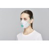 Masque FFP3 coqué avec couche de protection