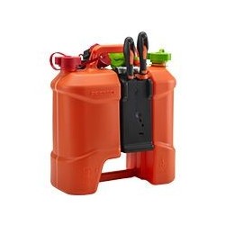 Jerrican double 5 l et 3 l avec porte outils