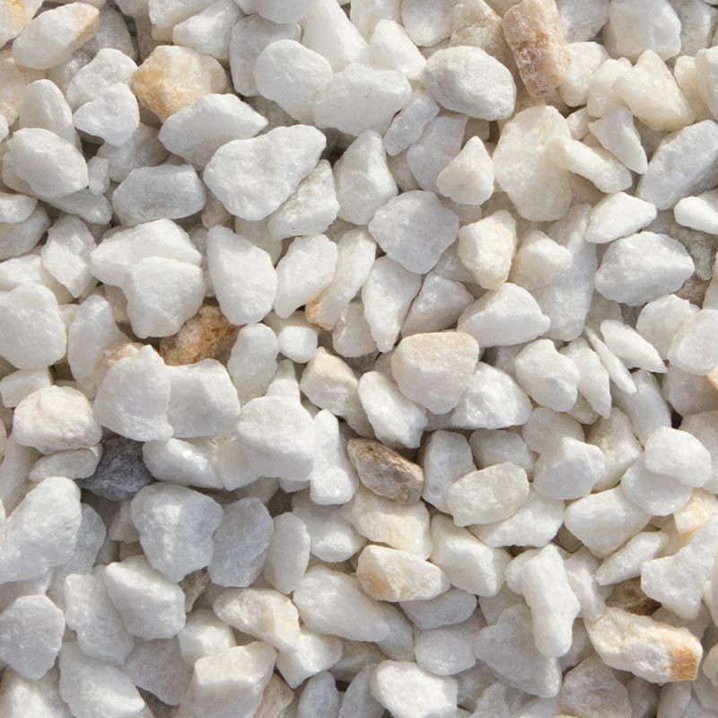 Bigbag 1m3/1500 kg extra white concassé blanc 9/12mm