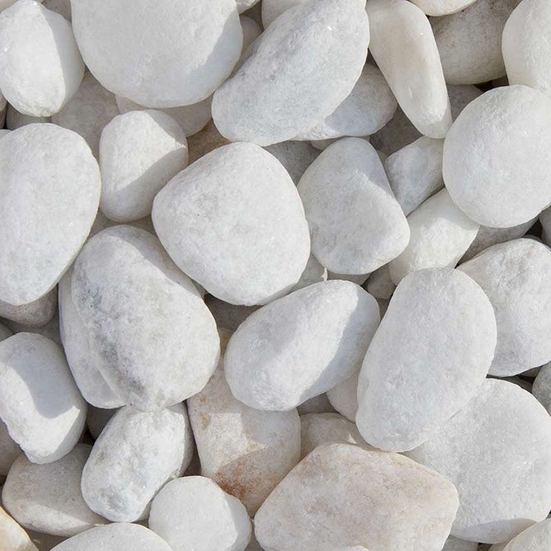 Bigbag 1m3/1500 kg crystal white galets blancs 16/32mm