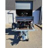 Remorque avec abaissement hydraulique