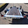 Remorque avec abaissement hydraulique