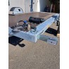 Remorque avec abaissement hydraulique