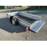 Remorque avec abaissement hydraulique