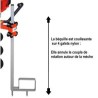 Tarière thermique à béquille BF32 - Pflanzfuchs IP Matériels