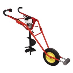 Tarière thermique sur roue PF-400 - Pflanzfuchs monomanœuvre
