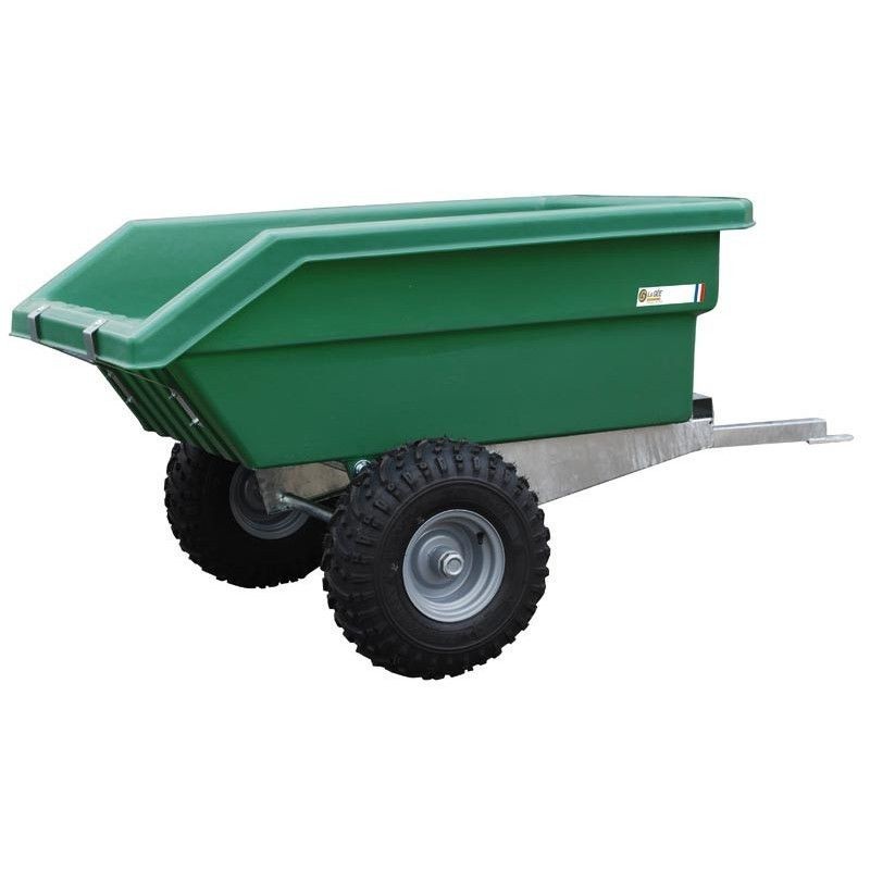 Remorque pour quad 450 L La Gée - Cuve basculante robuste