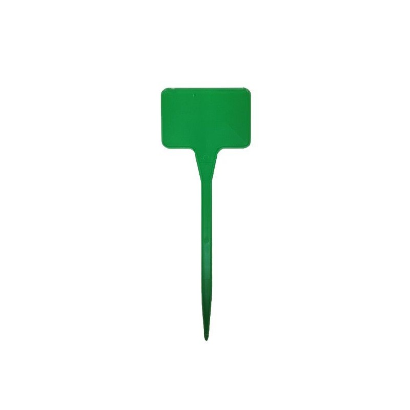100 étiquettes à planter vertes