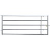 Barrière de pré extensible 1,10 à 2 m en acier galvanisé
