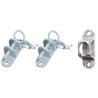 Pack de fixation porte de prairie sur poteau bois - Triangle