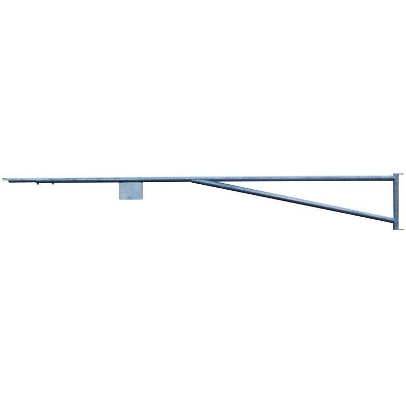 Barrière forestière extensible 3 à 5 mètres en acier galvanisé