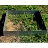 Carré PLANTATION : Carré potager en acier galvanisé 94x94cm | Triangle