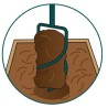 Aérocompost réglable