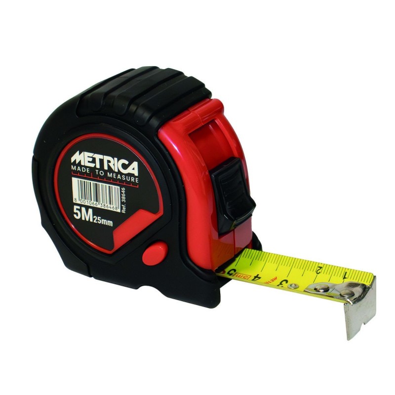 Mètre ruban Metrica 3 Stop Ergo 5m x 25mm | Triangle