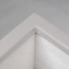 Jardinière rectangulaire Gaia 2000 mm - Blanc pur mat