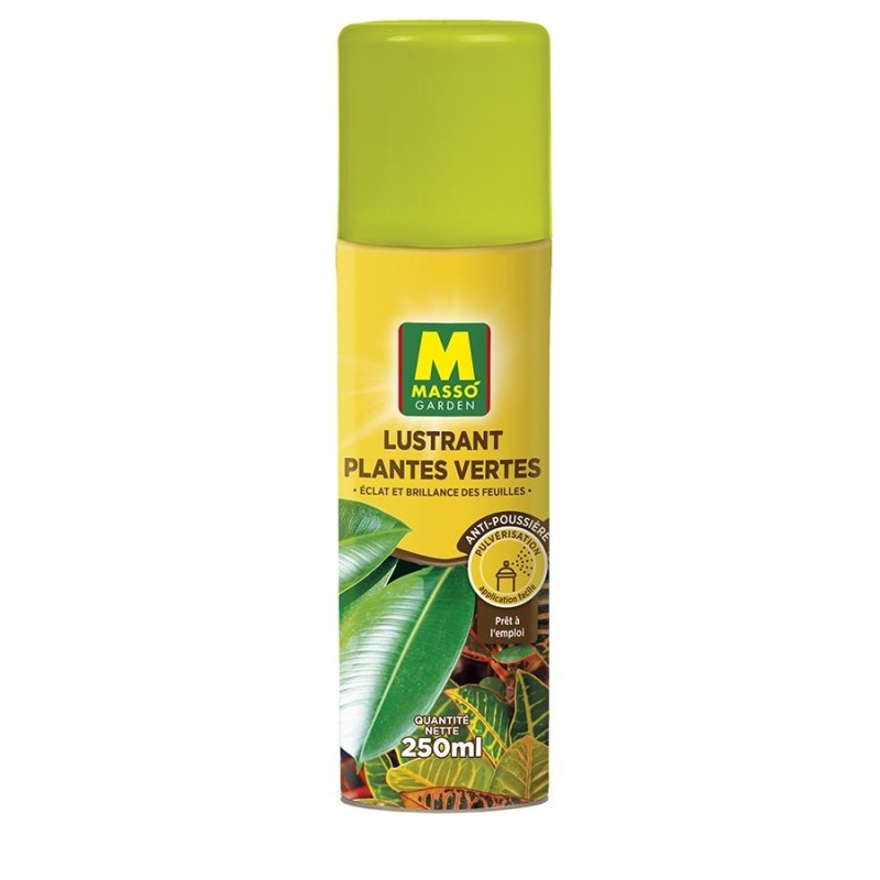 Lustrant plantes vertes 250 ml - Spray brillant pour feuillage