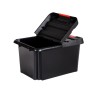 Coffre plastique de rangement 85 Litres avec couvercle