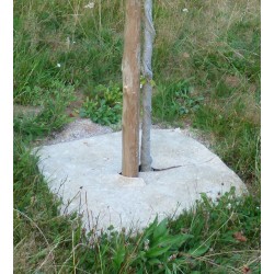 50 dalles fendues chanvre 88x88cm