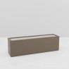 Jardinière rectangulaire Gaia 2000x500x600 mm - Gris beige
