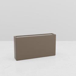 Jardinière haute Helios 1500x300x800 mm Gris beige