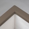 Jardinière haute Helios 1500x300x800 mm Gris beige