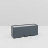 Bac manutentionnable Argos 1500x500x600 mm gris anthracite