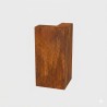 Angle rentrant pour bordure Corten 250x250x500 mm