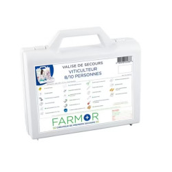 Valise de secours "Viticulteur" 8/10 personnes