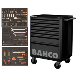 Servante BAHCO 7 Tiroirs - noir - 216 outils *