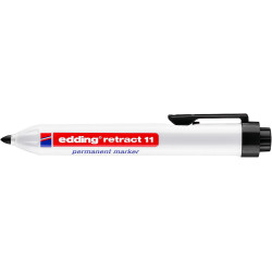 Marqueur permanent rétractable edding Retract 11 - Pointe ogive