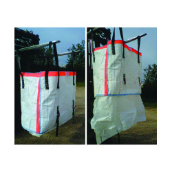Big Bag réutilisable avec ouverture totale du fond