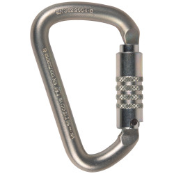 Mousqueton Acier D Pro CAMP - Haute Résistance 50 kN