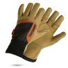 Gants de protection en cuir pour pose de barbelés et clôture