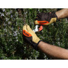 Gants de protection en cuir pour pose de barbelés et clôture