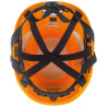 Casque élagueur orange Ares Air