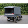 Bâche avec arceau pour triporteur Rhino - Protection benne