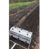Plantoir roulant Crimper pour maraîchage sans travail du sol
