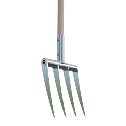 Mini-grelinette, mini-fourche d'aération pour potager et maraîchage