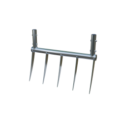 Grelinette professionnelle 65 cm 5 dents pour maraîchage