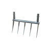 Grelinette professionnelle 65 cm 5 dents pour maraîchage