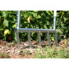 Grelinette professionnelle 65 cm 5 dents pour maraîchage