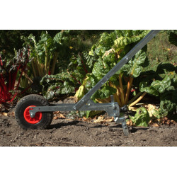 Houe maraîchère à une roue avec lame 20 cm pour désherbage