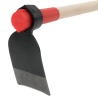 Houe forgée avec système anti-rotation manche bois 1200 mm